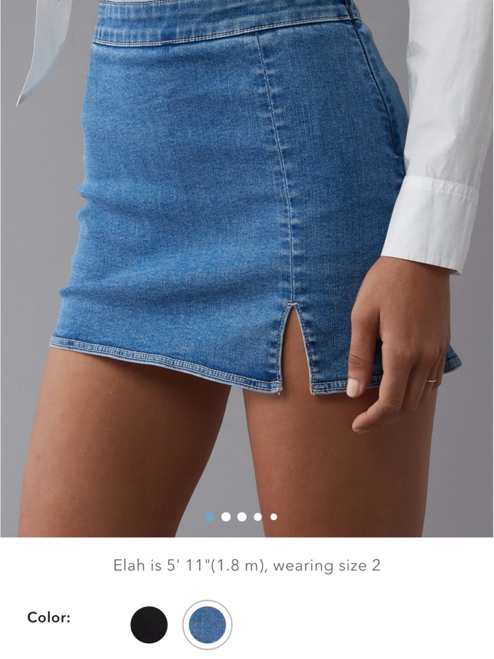 AE High Rise Mini Skirt - Picture 8 of 8